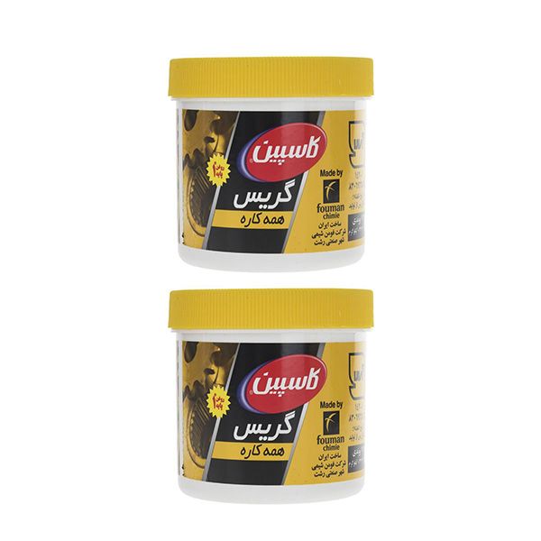 گریس کاسپین مدل multipurpose وزن 227 گرم  بسته دو عددی